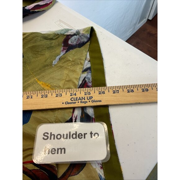 Anthropologie Vineet Bahl Sunbound Silk Blouse Size M summer beach - Picture 10 of 13